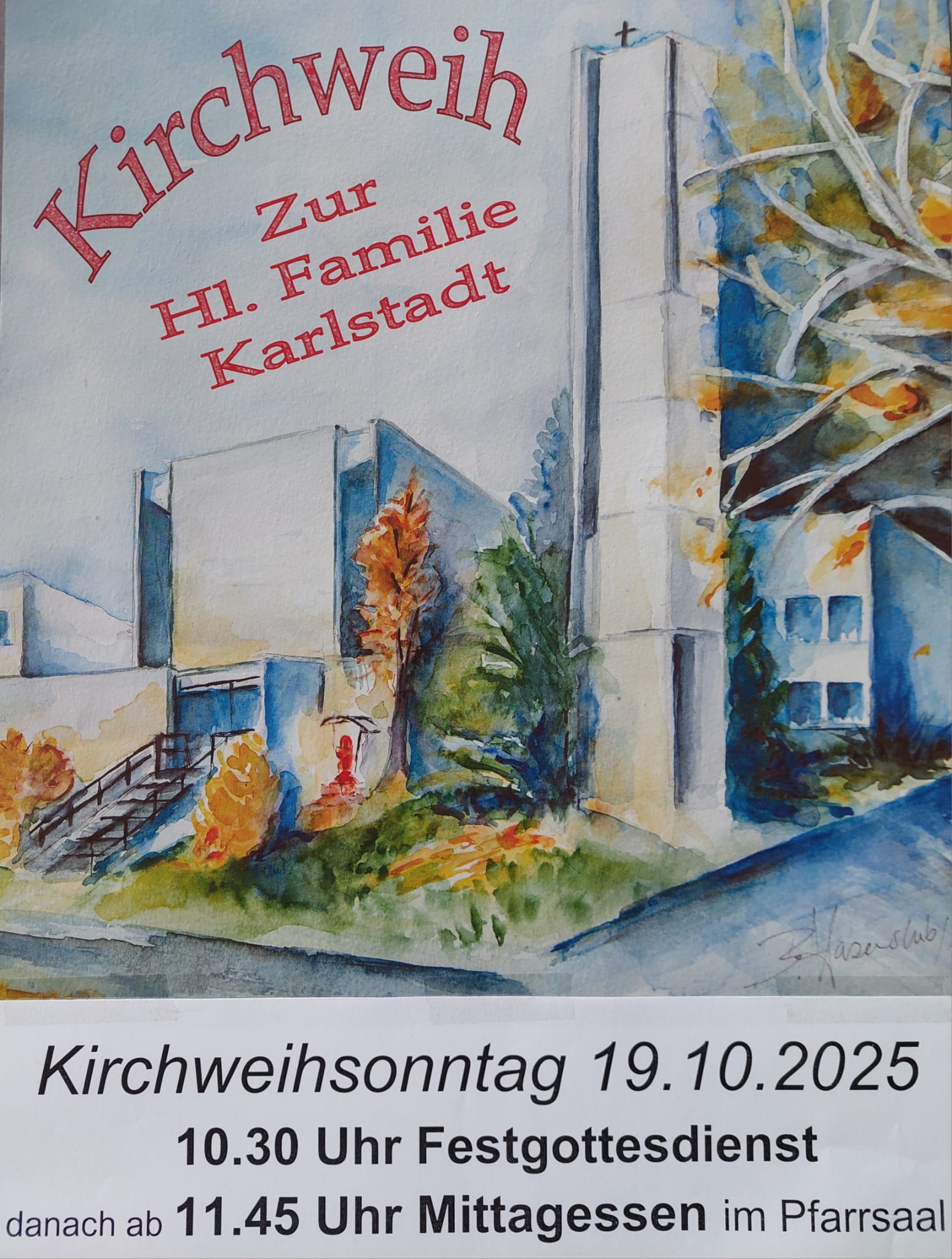 2025 10 19 Kirchweih Plakat