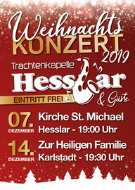 Plakat Weihnachtskonzert 2019